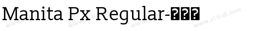 Manita Px Regular字体转换